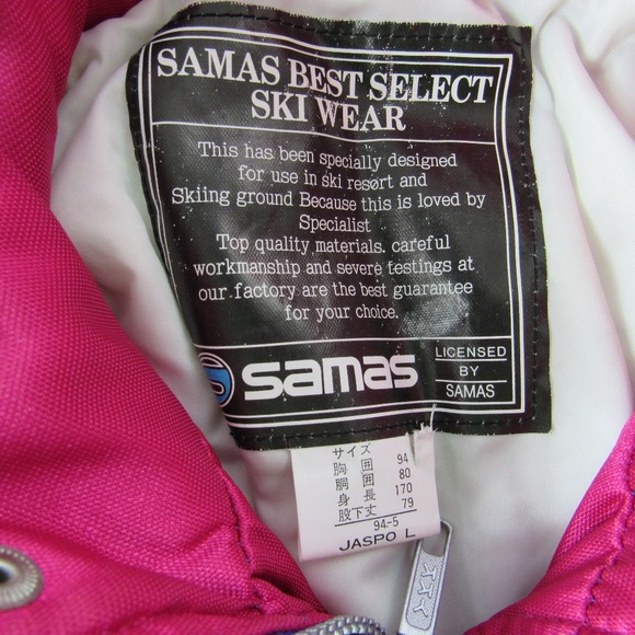Samas Italy Best Select Ski Wear Jacket 